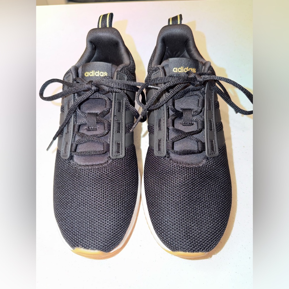 adidas Cloudfoam Black Sneakers